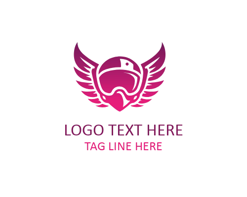 Guardian Winged Helmet Logo