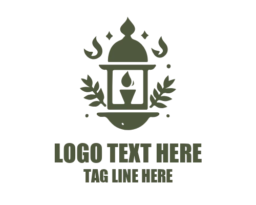 Guiding Path Lantern Logo