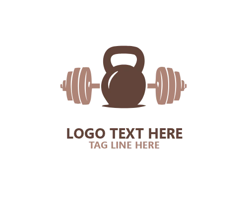 Gym Hardcore Emblem Logo