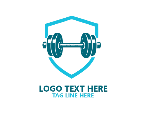 Gym Vintage Fitness Emblem