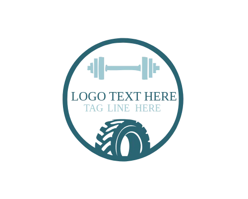 Gym Warrior Fitness Emblem