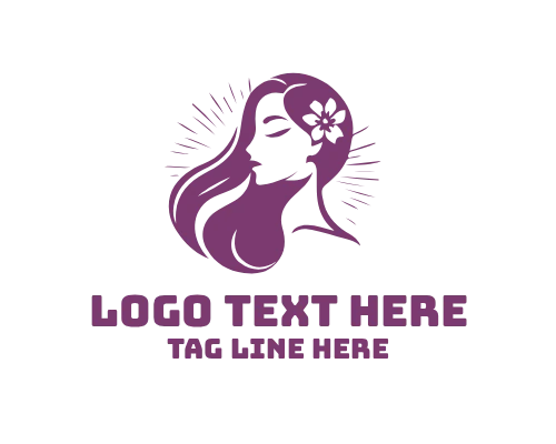 Hair Salon Feminine Logo