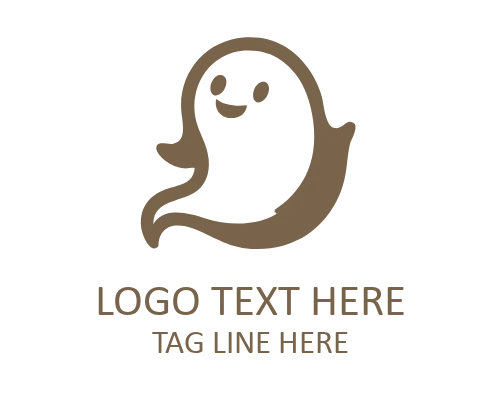 Halloween Ghost with Witch Hat
