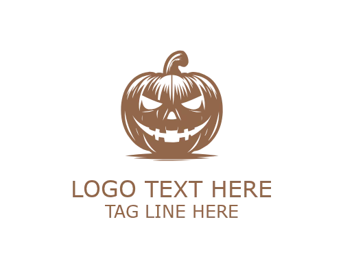 Halloween Pumpkin Badge