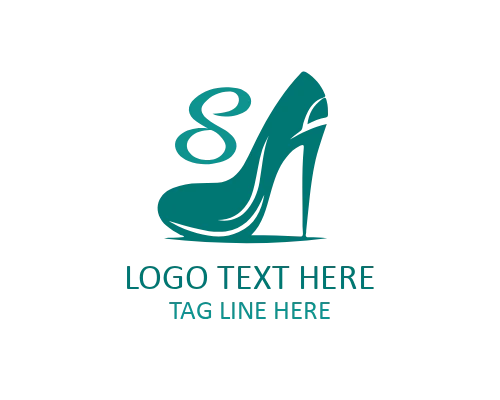 Halo Femme Heel Logo for Elegant Lifestyle Brands