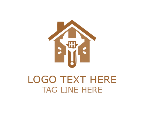  Hammer Wrench House Logo
