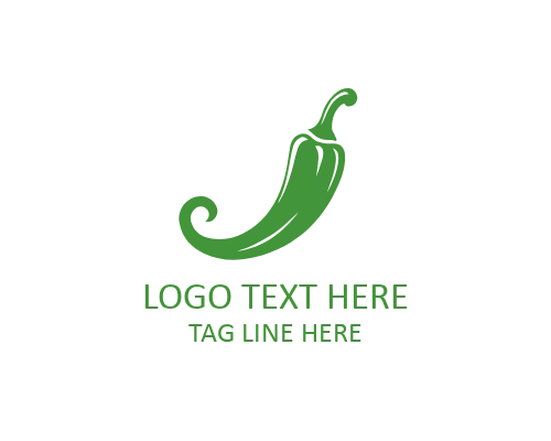 Hand Drawn Chili Logo for Artisan Food Brands