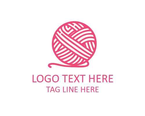 Hand Drawn Crochet Logo
