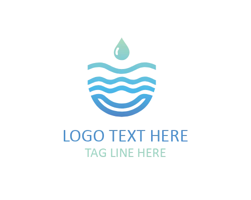 Hand Wash Hygiene Logo for Clean Living and Wellness Branding