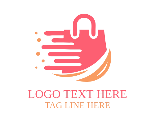 Handled Shopping Bag Logo
