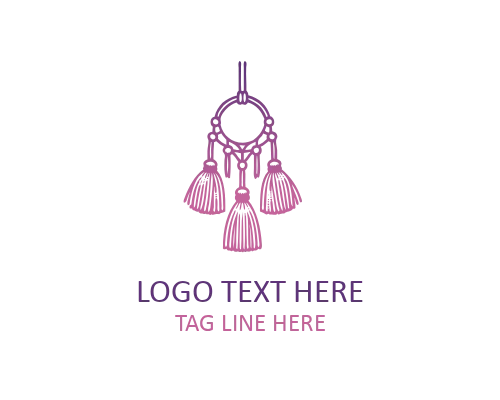 Hanging Arch Macramé Logo