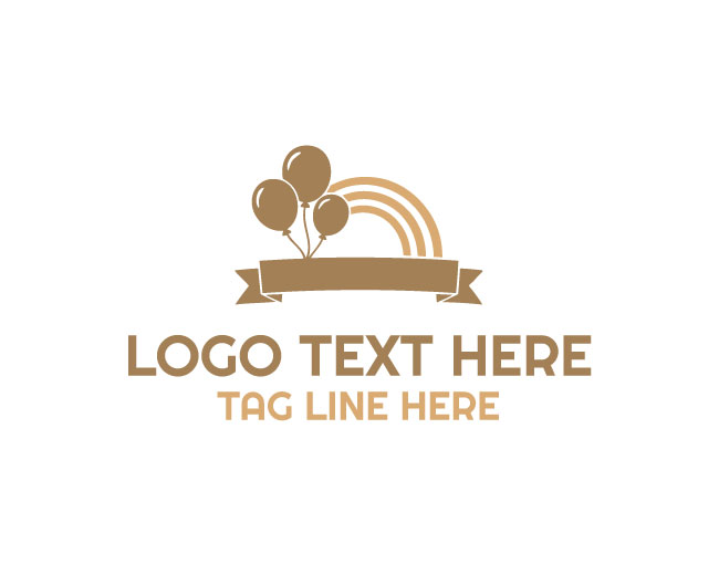 Happy Little Baby Birthday Logo