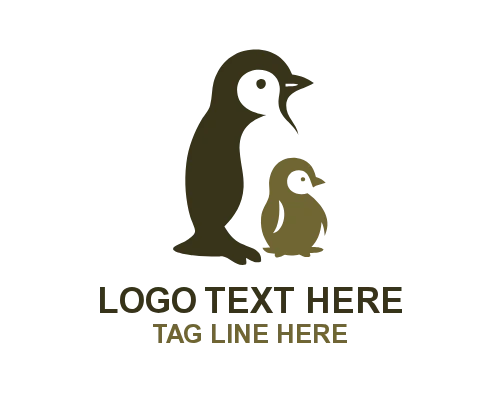 Happy Little Character Logo