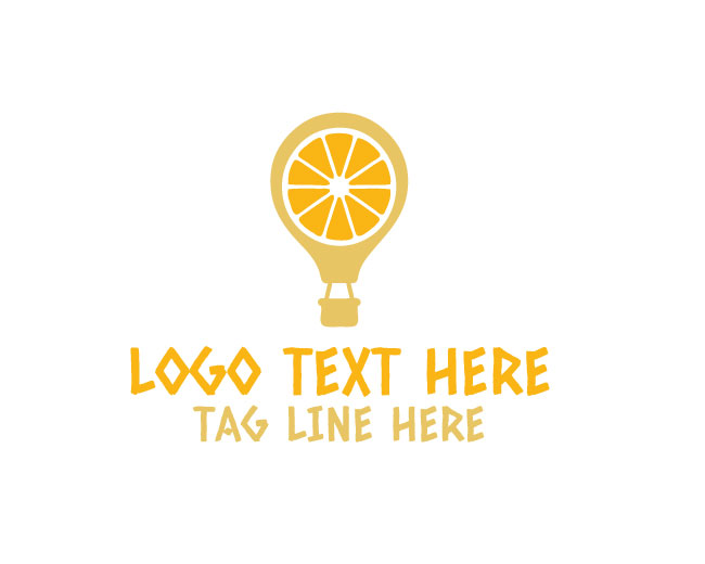  Happy Orange Celebration Logo