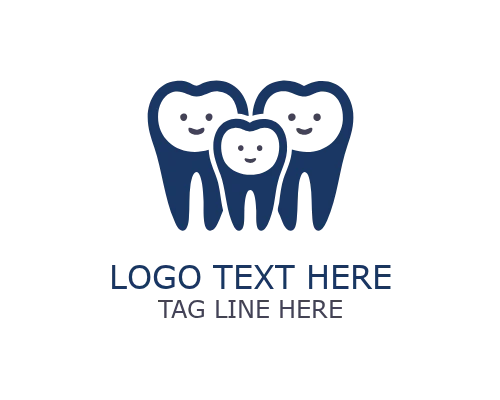 Happy Smile Paediatric Dentistry Logo for Children Dental Care