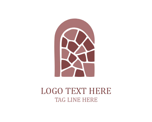 Hardscape Garden Pathway Logo