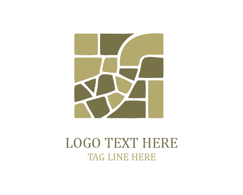 Hardscape Garden Retaining Wall Logo