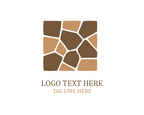 Hardscape Garden Wall Stone Logo