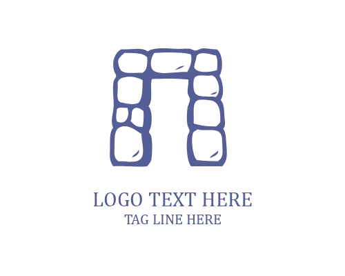 Hardscape Patio Deck Stone Logo