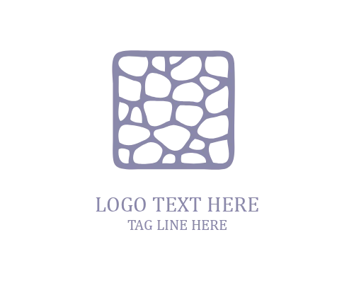 Hardscape Stone Border Logo