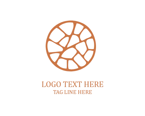 Hardscape Stone Patio Garden Logo
