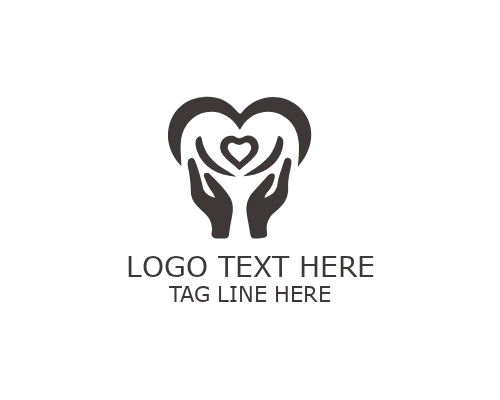 Harmony Leaf Wellness Logo for Holistic Health Branding