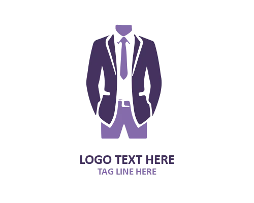 Hat Suit Man Dress Logo