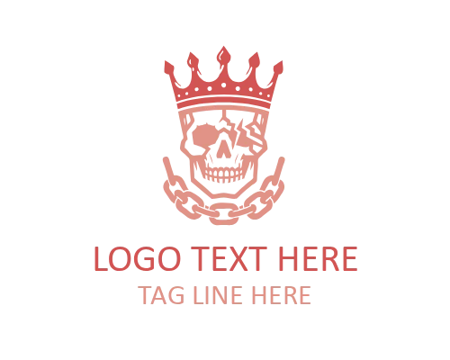 Havoc Punk Skull Logo