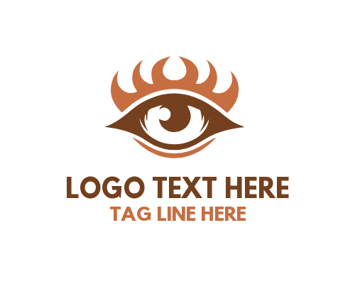 Hawk Predator Eye Logo