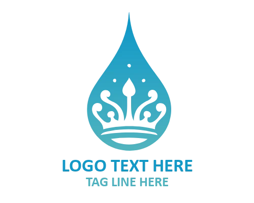 Health Water Drop Logo