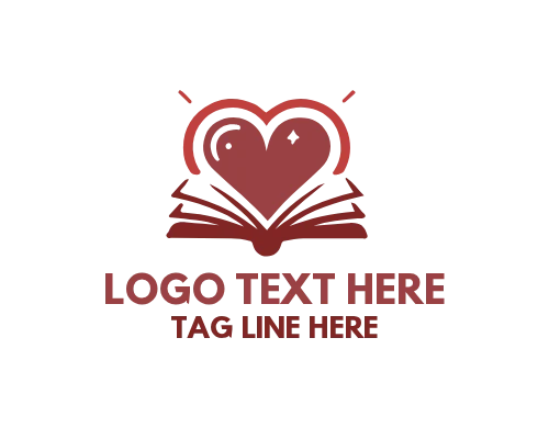 Heart Book Learning Brand Logo