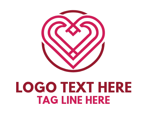Heart circle Logo
