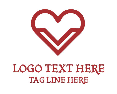 Heart design Logo