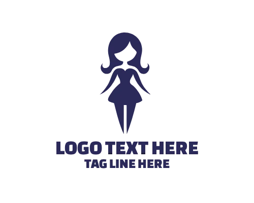 Heart Doll Face Logo