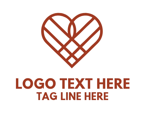 Heart line art Logo