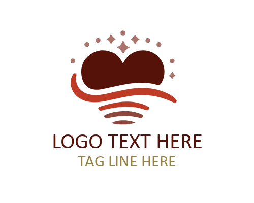 Heart Modern Logo