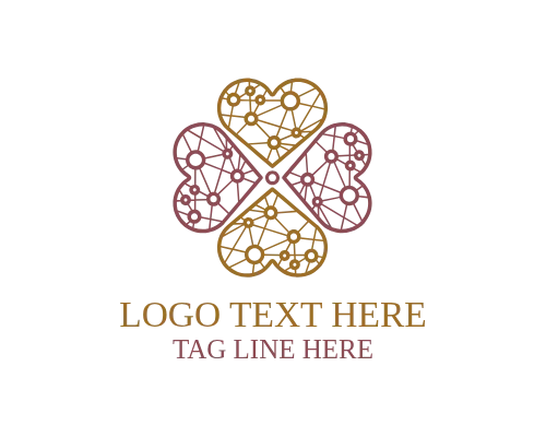 Heart Network Logo for Healthcare and Digital Connection Brands