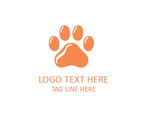 Heart Paw Love Logo for Compassionate Pet Care and Animal Welfare Brands
