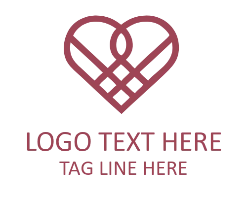 Heart Pulse Line Logo