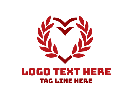 Heart Romantic Logo