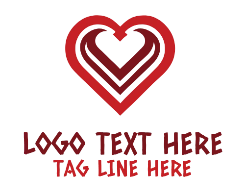 Heart Rope Knot Logo