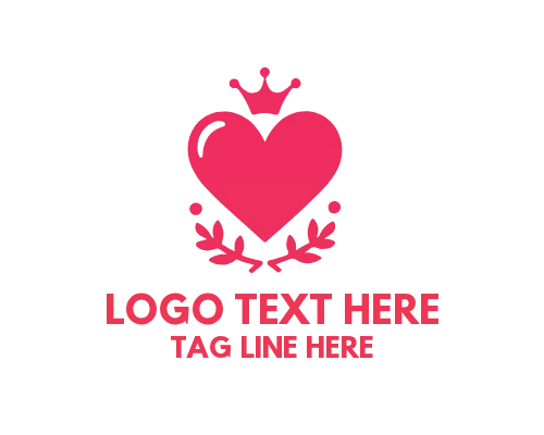 Heart Royal Crown Icon