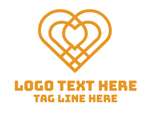 Heart yellow Logo