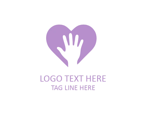 Heartful Care Caregiver Logo for Healthcare and Support