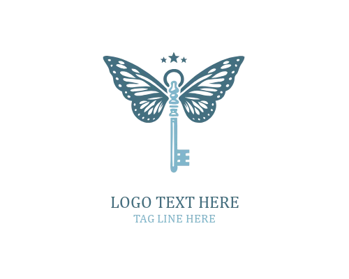  Heaven Path Wings Key Logo