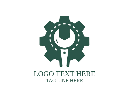  Heavy Industry Mechanical Logo