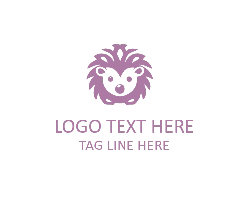 Hedgehog Modern Abstract Logo