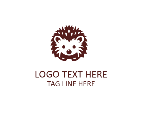 Hedgehog Tech Style Logo