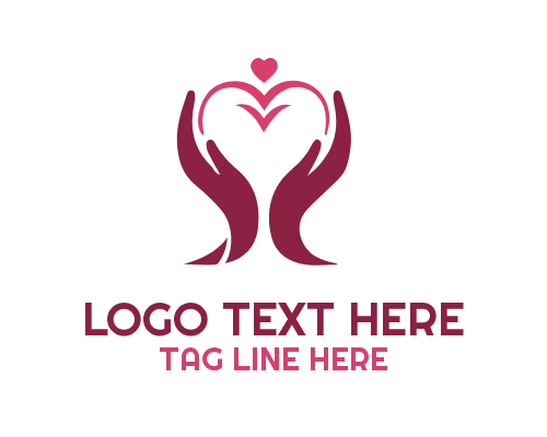 Helping Hands Support and Care Logo