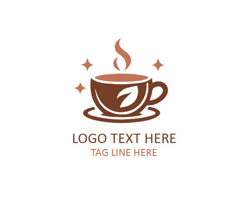  Herbal Tea Flat Logo for Wellness and Organic Brands